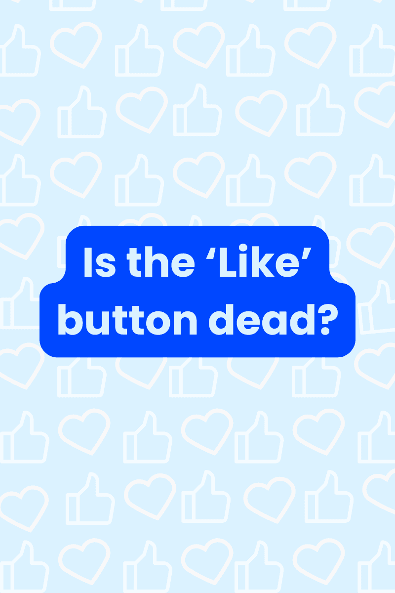 Is the Like button dead