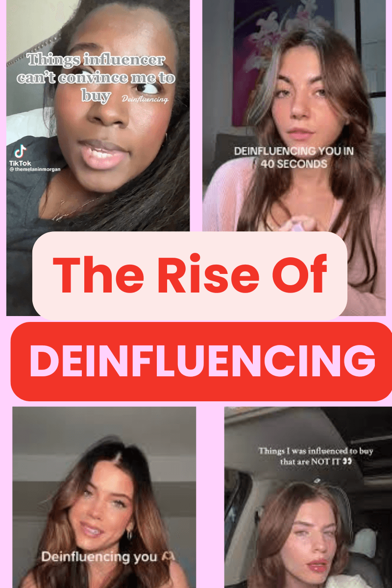 The Rise of Deinfluencing
